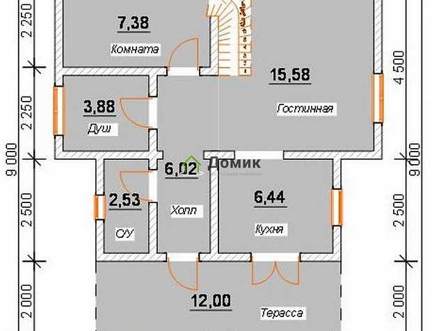 ������ DB-117 �� ����� 9x8